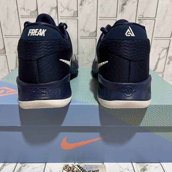 New Nike Zoom Freak 4 TB Promo Basketball Shoes Giannis Jordan Kobe Navy Blue - Picture 5 of 15